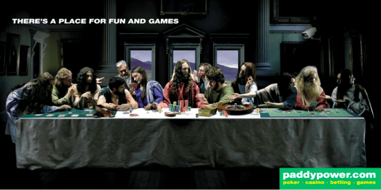 Irish bookmaker Paddy Power's 2005 advert campaign that was withdrawn after drawing anger.