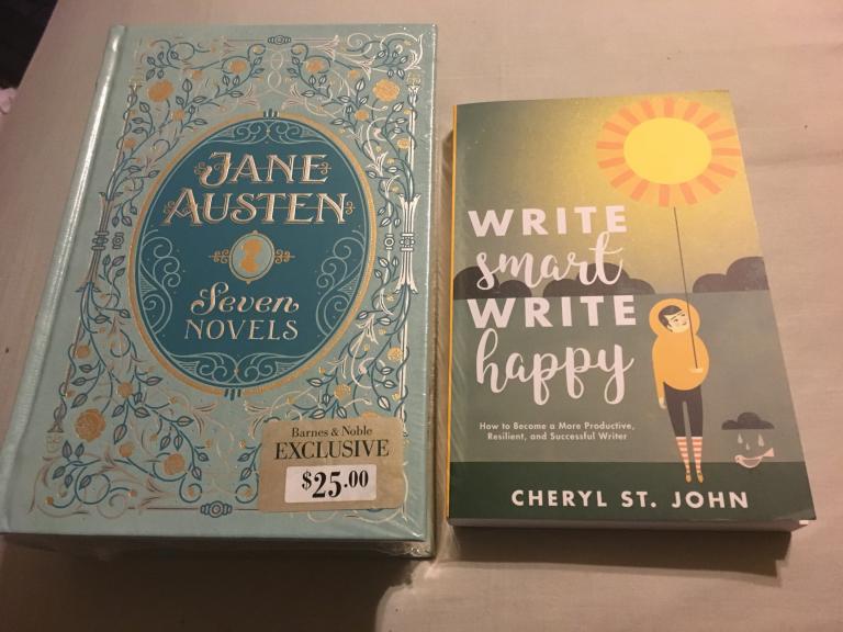 books I received for Mother's Day