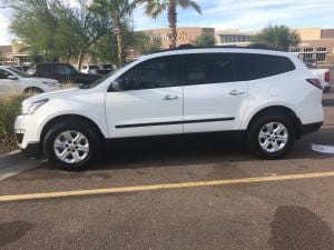 our new Chevy Traverse