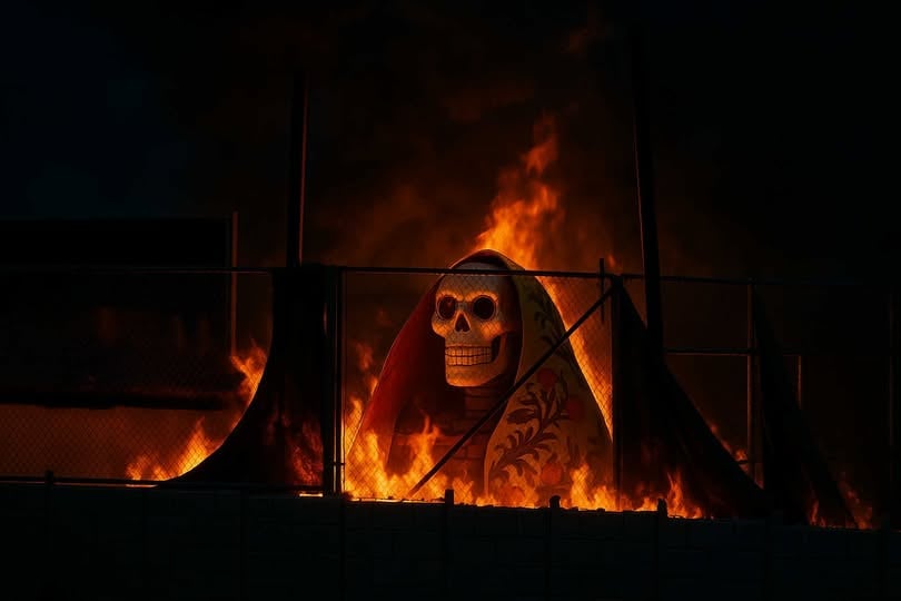 First Santa Muerte Temple in Guatemala Razed in Arson Attack