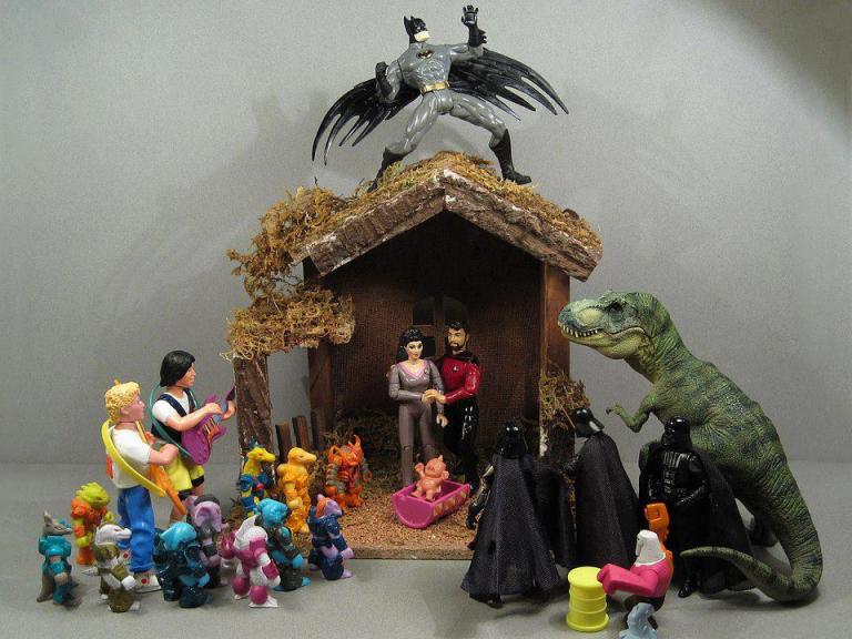 action figure nativitiy