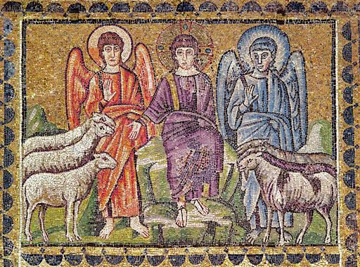 The Parable of the Good Shepherd Separating the Sheep from the Goats