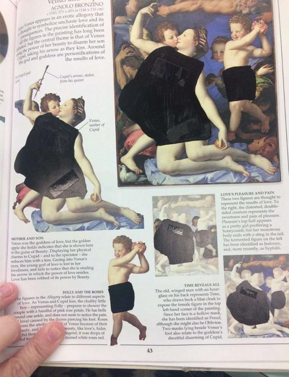 taliban art censorship christian college