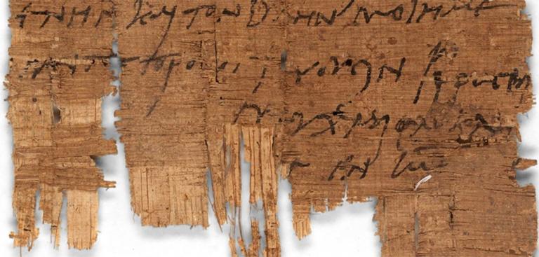 ancient letter christianity history