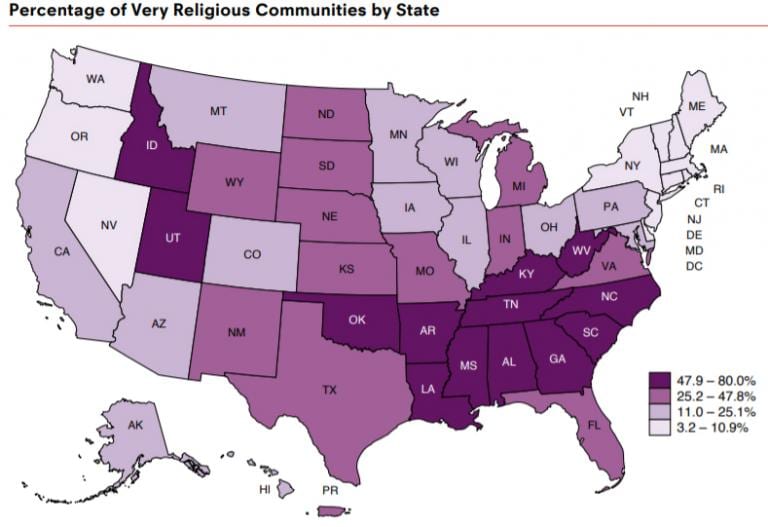 kkk america atheism nonreligious christianity discrimination