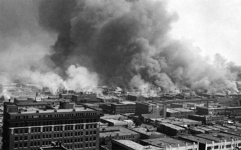 racism tulsa massacre juneteenth lies donald trump