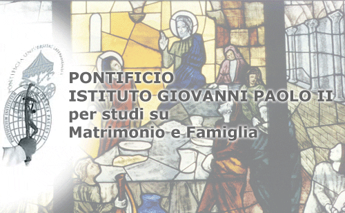 John Paul II Institute Logo From atop their about page in Italian (Fair use)