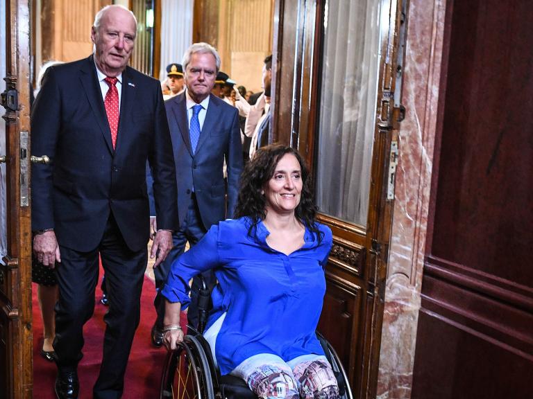 Gabriela Michetti is a disabled woman who suffered mansplaining and ableism regarding abortion