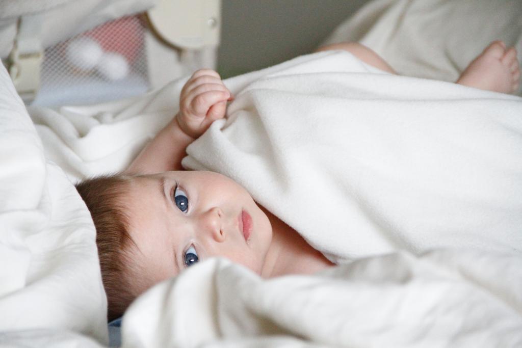 A baby in blankets (PHoto by Michal Bar Haim on Unsplash)