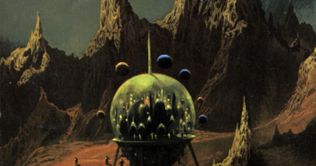 Book Cover of Issac Asimov Pebble in the Sky (RA.AZ CC BY 2.0 flickr.com/photos/uflinks/4956467418)