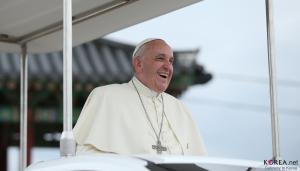 Pope Francis in Korea in 2014