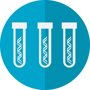 Genetic Testing Vector Graphic
