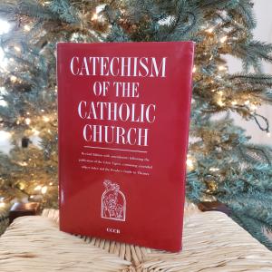 The Catechism in Front of our Christmas Tree