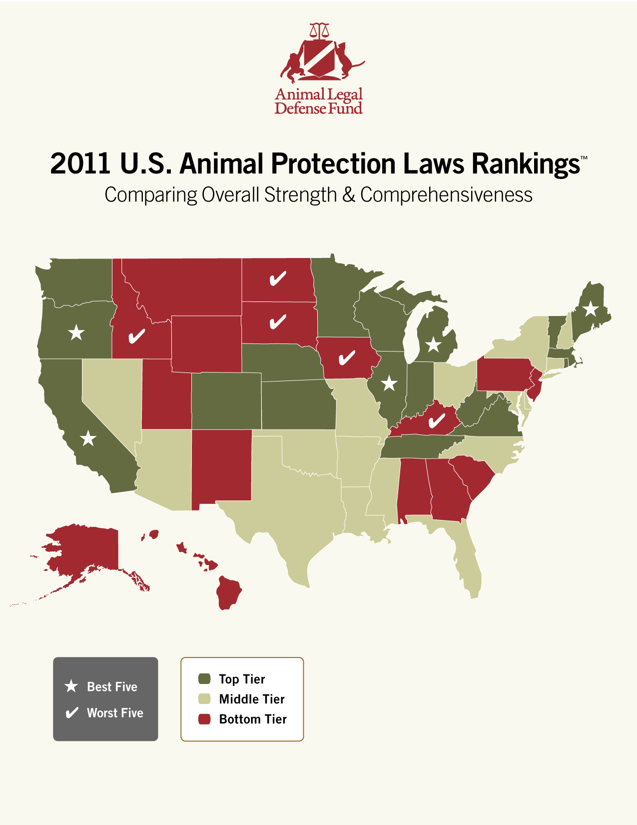 Year-End Study Names 2011's “Five Best States to be an Animal Abuser”  (Where does your state rank?) | Joanne Brokaw