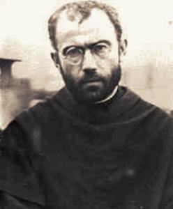 A picture of Maximilian Kolbe.