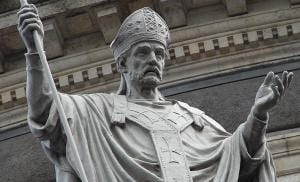 Statue of St. John Chrysostom.