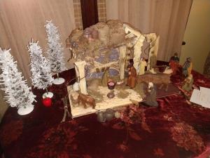 This nativity scene helps my family celebrate Advent and Christmas when celebration seems impossible.