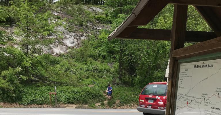 pastor-jared-mateo-teo-ingle-ashley-wiitala-mcafee-knob-area-trailhead-may-summer-2022