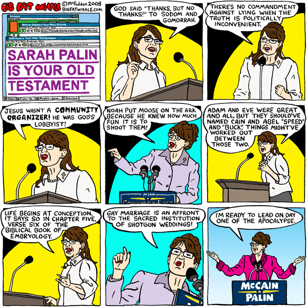 Sarah Palin Is Your Old Testament
