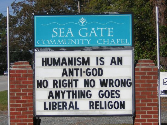 Those Evil Humanists