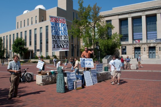 Penn State Responds to Campus Preachers