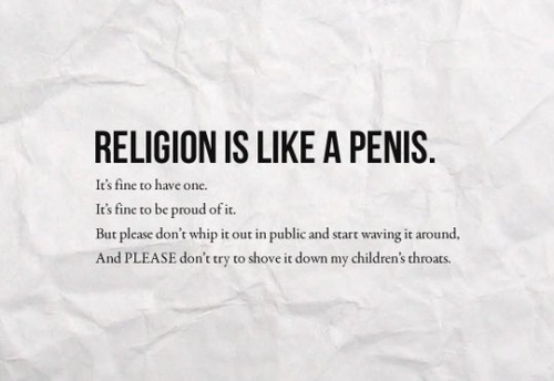 Religion Is Like…