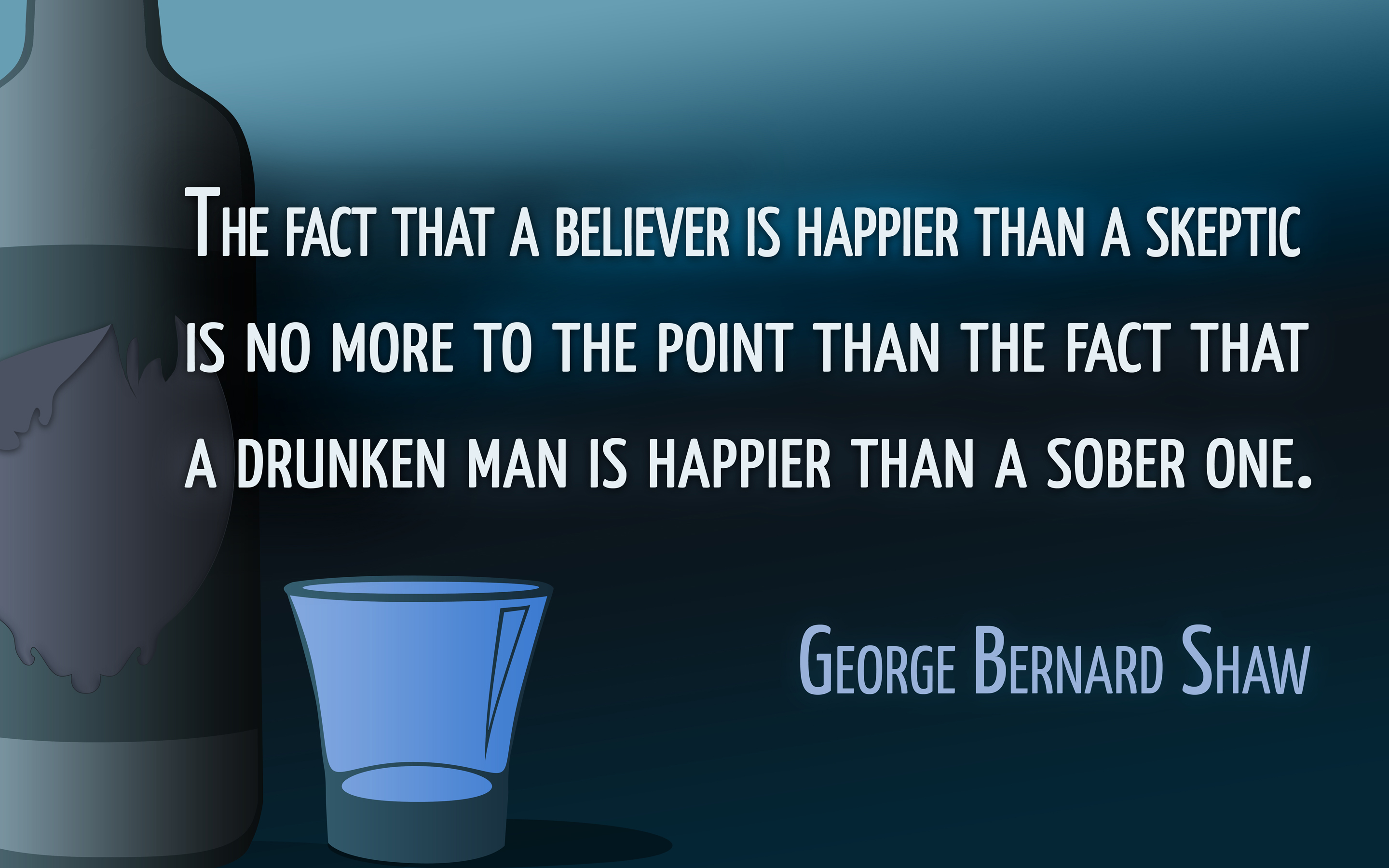When Believers Are Like Drunkards…