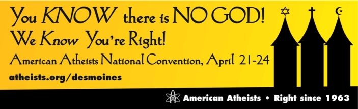 The Atheist Billboard That May Come To Iowa…