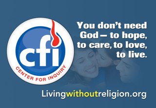 Center For Inquiry Launches ‘Living Without Religion’ Campaign
