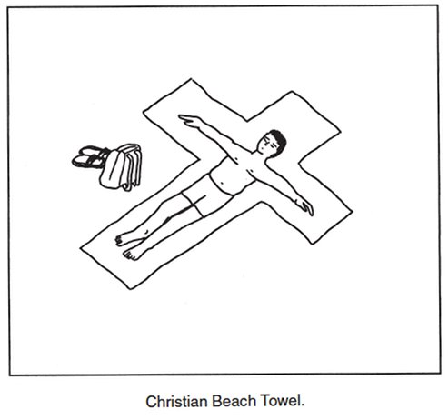 Christian Beach Towel