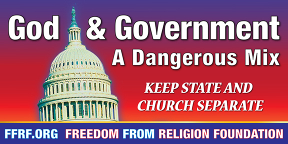 New ‘Keep State and Church Separate’ Billboard Goes Up in Washington