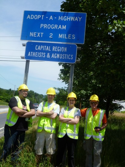 These Atheists Have a Highway, Too!