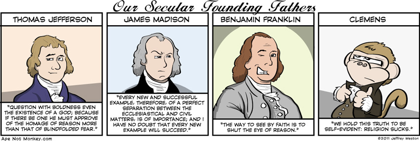 Let’s Not Forget Our Secular Founding Fathers