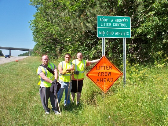 Mid Ohio Atheists Adopt a Highway