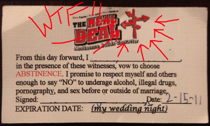 Abstinence-Only Group Tells Students To Sign Pledge That Expires on Wedding Day