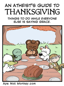 An Atheist During Thanksgiving Grace
