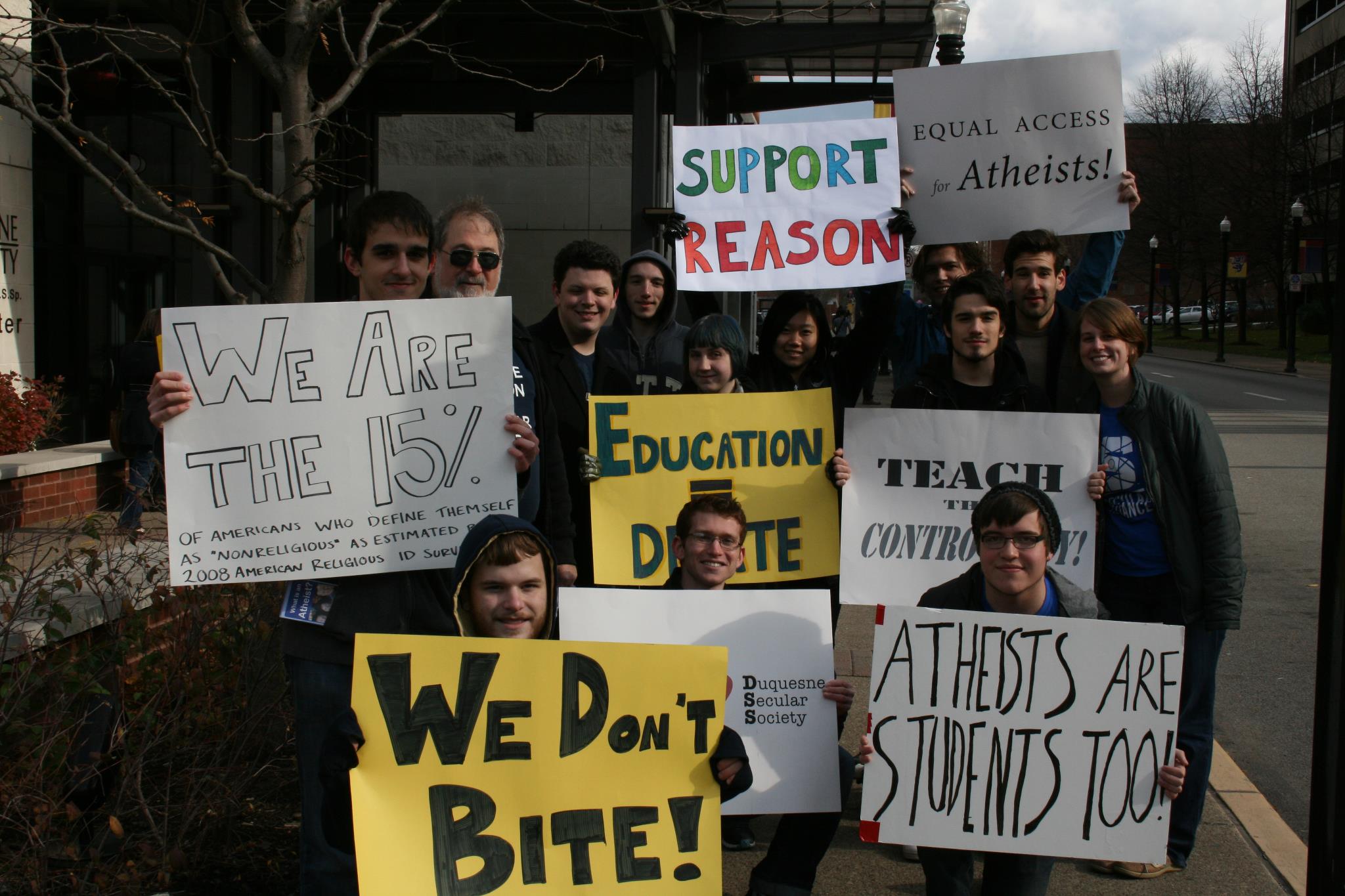 Students Protest After Duquesne University Rejects Atheist Group