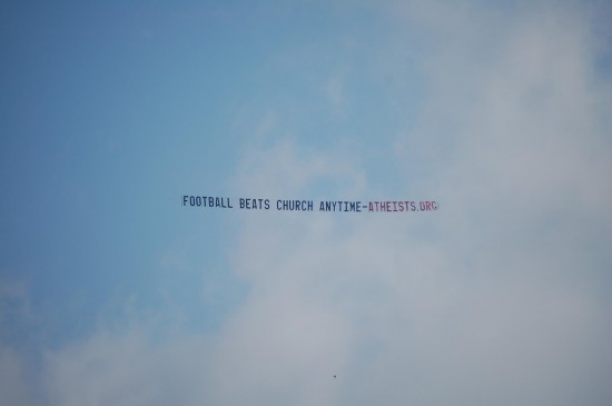 Somewhere Over Lucas Oil Stadium Yesterday…