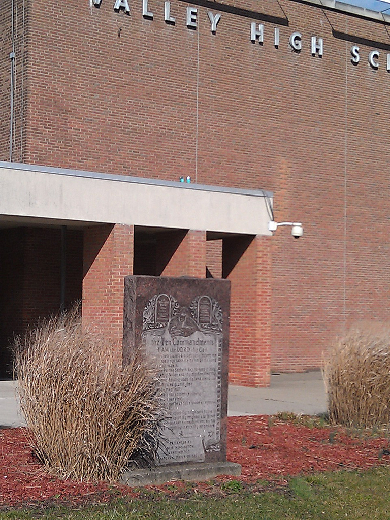 Valley High School’s Ten Commandments Monument Needs to Be Removed