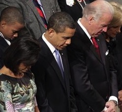 Obama and Romney Get Warm and Fuzzy over Faith