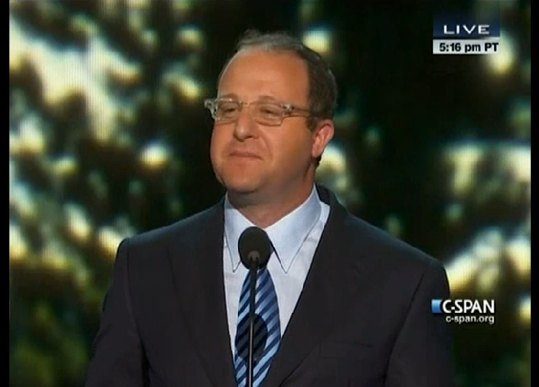 Congressman Jared Polis Gives a Brief Shoutout to Nonbelievers at DNC