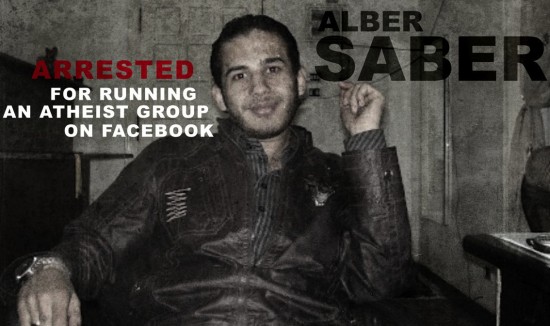 Egyptian Atheist Alber Saber Convicted and Sentenced to Three Years in Prison for Blasphemy