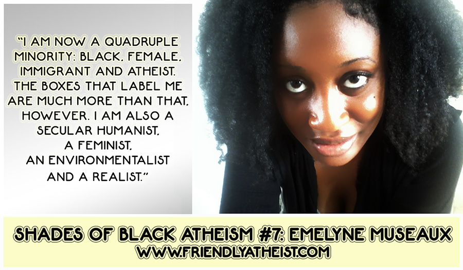 Shades of Black Atheism #7: Haitian, Former Catholic Emelyne Museaux