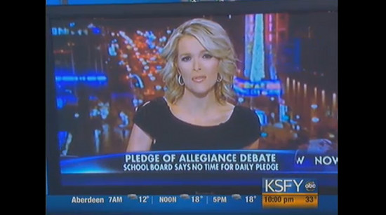 Fox News Ripped School Board For Nixing the Pledge of Allegiance — Even Though the Board Did Just the Opposite