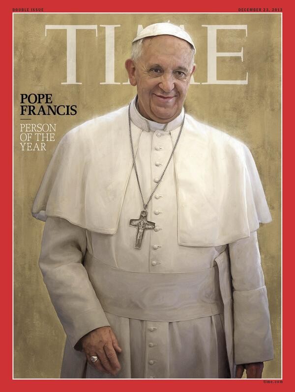 Pope Francis Named Time’s Person of the Year, Despite Not Changing the Direction of the Church