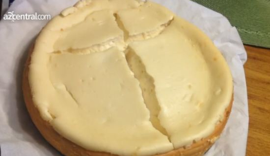 Jesus Christ Sends a Message in a Cheesecake