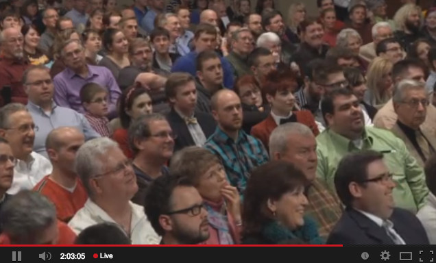 Ken Ham: The Debate Audience Wasn’t All White! There Were At Least Two Dark-Skinned People There!