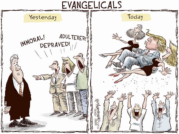 One Benefit to Donald Trump: He Might Dismantle the Evangelical Voting Bloc