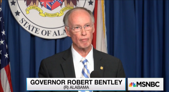 “Family Values” Alabama Governor Caught Up in Sex Scandal