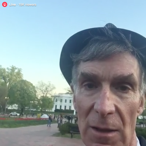 Amid Sarah Palin Debate Rumors, Bill Nye Goes Live to Say It’s Not True